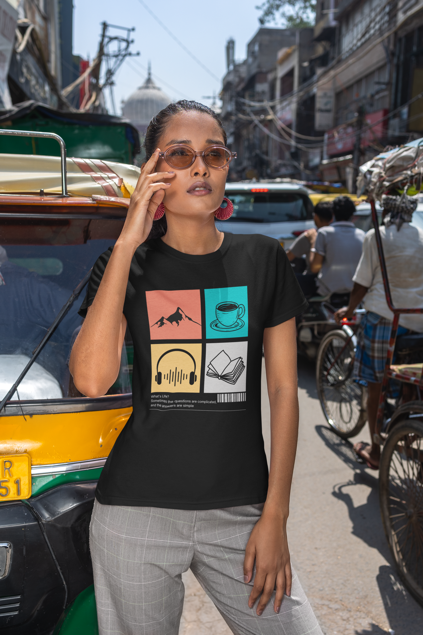 The 4 Quadrants of Life women T-shirt